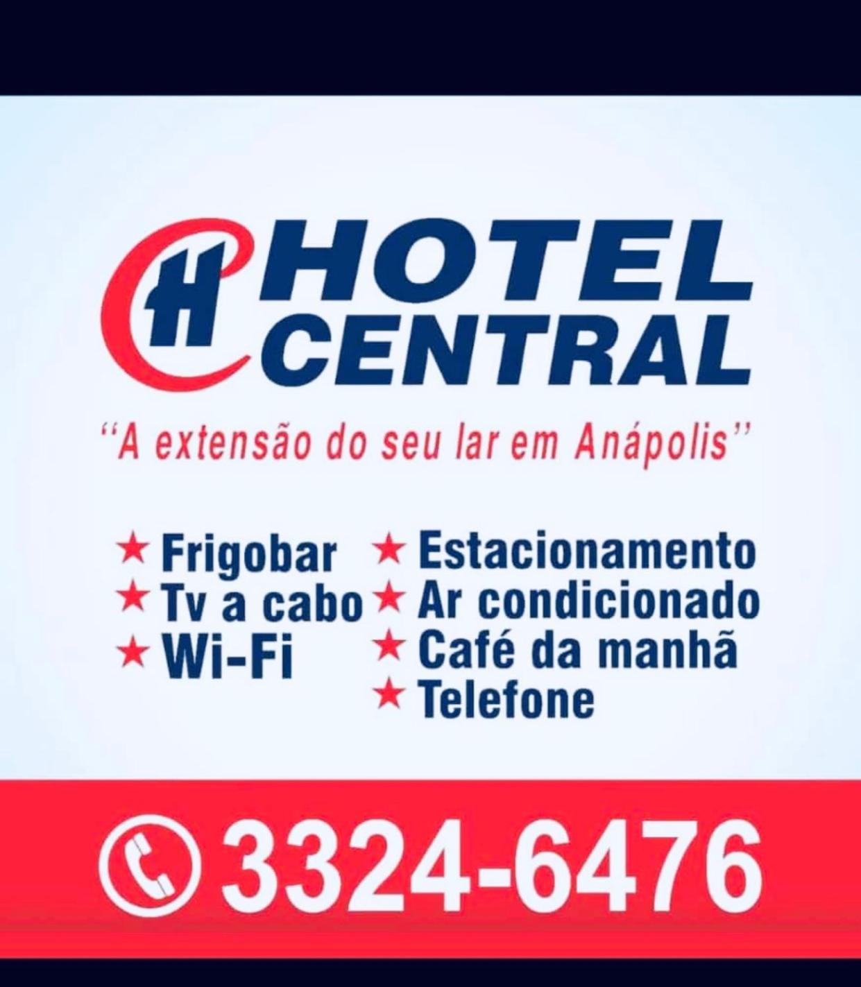 Hotel Central De Anápolis Exterior foto